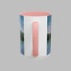 Wondering By The Lake-Mossy Lake Painting Mug Inside and Handle Colors