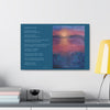 Wondering By The Lake - Canvas Gallery Wrap with Poem and Painting