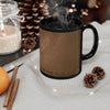 Empty Your Cup- Milky Way Galaxy Stary Night Mug with Black Base