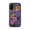 MagSafe Compatible iPhone Case - Fruits and Purple Lily Flowers Painting