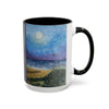 I Am From Poem and Scenic Art Mug (Milky Way Galaxy & Sunrise Beach)