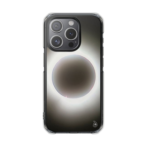 MagSafe Compatible Solar Eclipse Clear Impact iPhone Case
