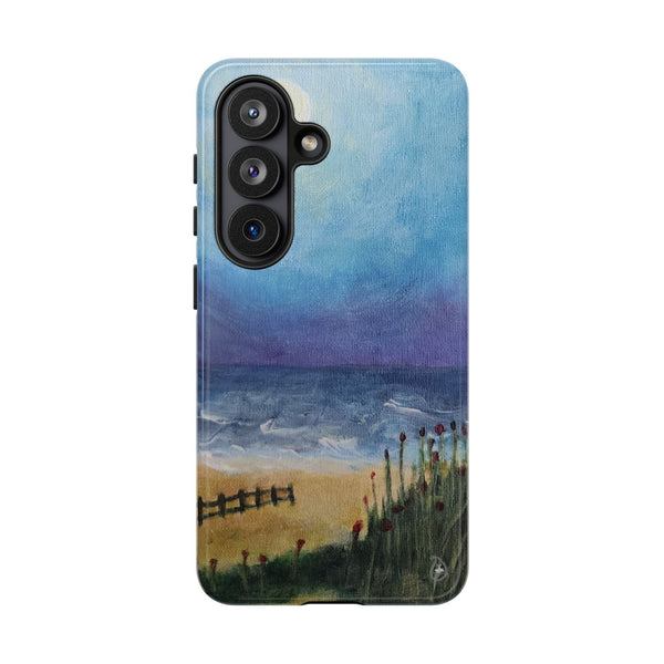 Artistic Phone Case - Coastal Landscape Design for Nature Lovers