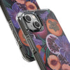 MagSafe Compatible iPhone Case - Fruits and Purple Lily Flowers Painting