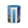 I Am From Poem and Scenic Art Mug (Milky Way Galaxy & Sunrise Beach)
