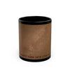 Empty Your Cup- Milky Way Galaxy Stary Night Mug with Black Base