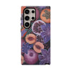 Artistic Phone Case - Painting of Fruits and Purple Lily Flowers