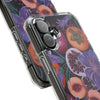 MagSafe Compatible iPhone Case - Fruits and Purple Lily Flowers Painting