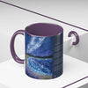 I Am From Poem and Scenic Art Mug (Milky Way Galaxy & Sunrise Beach)