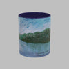 Wondering By The Lake-Mossy Lake Painting Mug Inside and Handle Colors