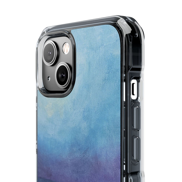 MagSafe Compatible iPhone Case - Seaside Trail Painting