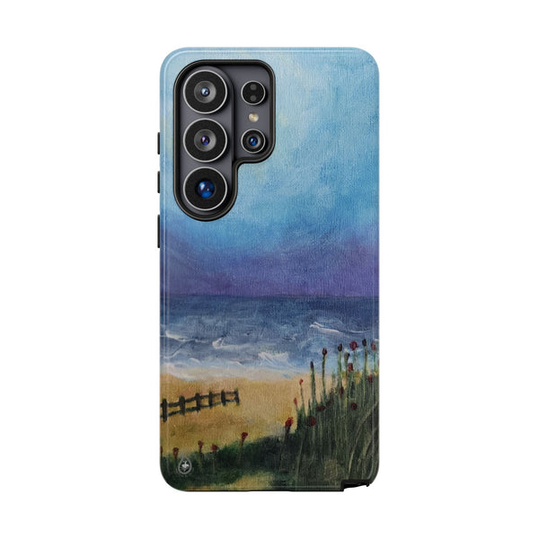 Artistic Phone Case - Coastal Landscape Design for Nature Lovers