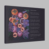 Moments Are Passing - Abundance Fruits and Flowers Canvas Gallery Wrap