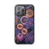 MagSafe Compatible iPhone Case - Fruits and Purple Lily Flowers Painting