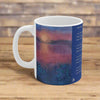 11oz Mug with impressionist paintings and poetry