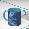 I Am From Poem and Scenic Art Mug (Milky Way Galaxy & Sunrise Beach)