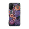 MagSafe Compatible iPhone Case - Fruits and Purple Lily Flowers Painting