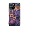 MagSafe Compatible iPhone Case - Fruits and Purple Lily Flowers Painting
