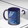 I Am From Poem and Scenic Art Mug (Milky Way Galaxy & Sunrise Beach)