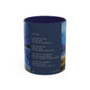 I Am From Poem and Scenic Art Mug (Milky Way Galaxy & Sunrise Beach)