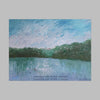 Wondering By The Lake - Mossy Lake Painting Canvas Gallery Wrap