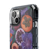 MagSafe Compatible iPhone Case - Fruits and Purple Lily Flowers Painting