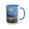 I Am From Poem and Scenic Art Mug (Milky Way Galaxy & Sunrise Beach)