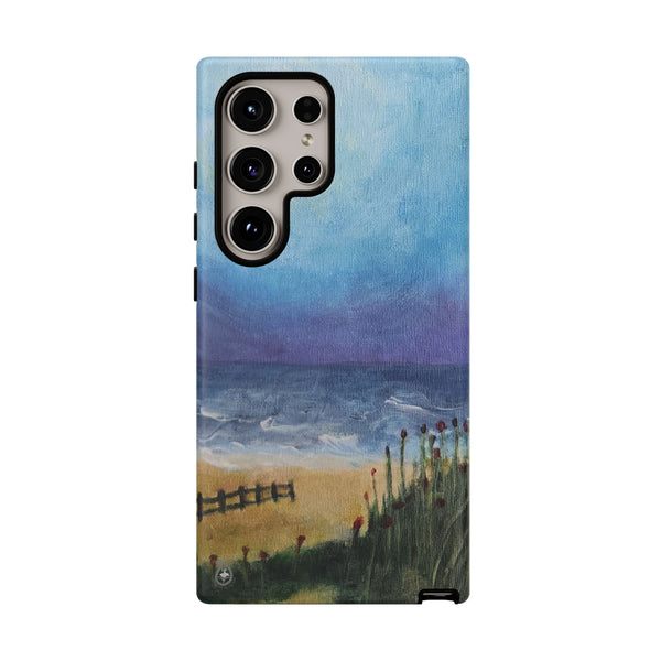 Artistic Phone Case - Coastal Landscape Design for Nature Lovers