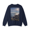 Inspirational "Let Go" poem rocky beach sweatshirt