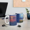 11oz ceramic mug with two beautiful impressionist style paintings and heartfelt poem "I Am From"