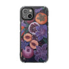 MagSafe Compatible iPhone Case - Fruits and Purple Lily Flowers Painting