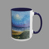 I Am From Poem and Scenic Art Mug (Milky Way Galaxy & Sunrise Beach)