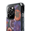 MagSafe Compatible iPhone Case - Fruits and Purple Lily Flowers Painting