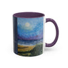 I Am From Poem and Scenic Art Mug (Milky Way Galaxy & Sunrise Beach)