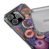 MagSafe Compatible iPhone Case - Fruits and Purple Lily Flowers Painting