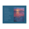 Wondering By The Lake - Canvas Gallery Wrap with Poem and Lake Painting