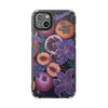 MagSafe Compatible iPhone Case - Fruits and Purple Lily Flowers Painting