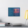 Wondering By The Lake - Canvas Gallery Wrap with Poem and Painting