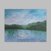 Mossy Lake Painting Canvas Gallery Wrap