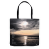 Floating poem tote sunset