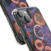 MagSafe Compatible iPhone Case - Fruits and Purple Lily Flowers Painting