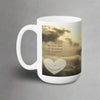 15oz I am phrase happy heart sunshine mug