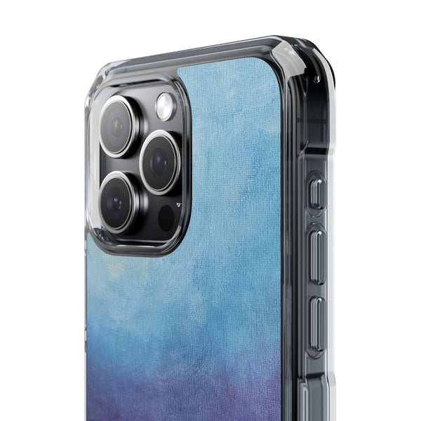 MagSafe Compatible iPhone Case - Seaside Trail Painting