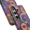 Artistic Phone Case - Painting of Fruits and Purple Lily Flowers