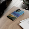 Artistic Phone Case - Coastal Landscape Design for Nature Lovers