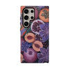 Artistic Phone Case - Painting of Fruits and Purple Lily Flowers