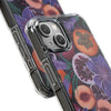 MagSafe Compatible iPhone Case - Fruits and Purple Lily Flowers Painting