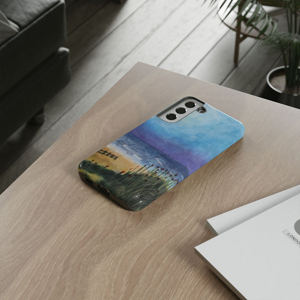 Artistic Phone Case - Coastal Landscape Design for Nature Lovers