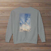 Sleepwalking- Sweatshirt with Inspirational Saying and retro sky image