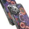 MagSafe Compatible iPhone Case - Fruits and Purple Lily Flowers Painting